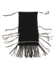 Чорний шарф DOROTHEE SCHUMACHER : фото 3 - Invogue