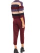 Бордовые брюки MARELLA: фото 4 - Invogue