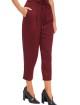 Бордовые брюки MARELLA: фото 5 - Invogue