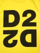 Жовта футболка DSQUARED KID : фото 4 - Invogue