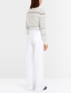 Білі джинси Marc Cain широкі: фото 3 - Invogue
