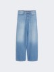 Голубые джинсы MAX MARA из хлопкового денима: фото - Invogue