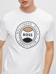 Біла футболка BOSS : фото 3 - Invogue