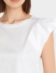 Біла футболка MARC CAIN : фото 3 - Invogue