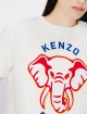 Белая футболка KENZO: фото 3 - Invogue