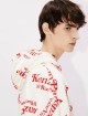 Белое худи KENZO с принтом: фото 4 - Invogue