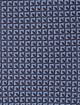 Синий галстук Zegna из шелка с геометрическим узором: фото 2 - Invogue