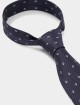Тёмно-синий галстук BOSS: фото 5 - Invogue