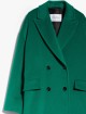 Зеленое пальто MAX MARA из шерсти и кашемира: фото 3 - Invogue