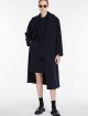 Темно-синє пальто MAX MARA : фото 4 - Invogue