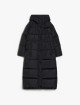 Чорний пуховик WEEKEND MAX MARA довгий: фото - Invogue
