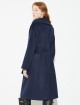 Темно-синее пальто MAX&CO из шерсти и кашемира: фото 3 - Invogue