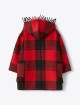 Червоне пальто IL GUFO в клітинку: фото 1 - Invogue