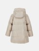 Бежевое пальто MONNALISA: фото 1 - Invogue