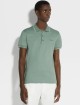 Зеленое поло ZEGNA с логотипом: фото 1 - Invogue