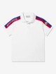 Біле поло, шорти MONCLER ENFANT: фото 2 - Invogue