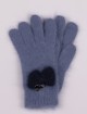 Синие перчатки MONNALISA: фото 1 - Invogue