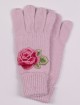 Рожеві рукавички MONNALISA : фото 1 - Invogue