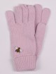 Рожеві рукавички MONNALISA : фото - Invogue