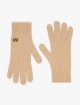 Бежеві рукавички Weekend Accessories з кашеміру: фото - Invogue