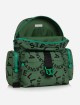 Зеленый рюкзак STELLA MCCARTNEY с принтом: фото 3 - Invogue