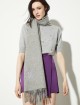 Сірий шарф Max&Co вовняний: фото 2 - Invogue