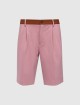 Рожеві шорти BOSS : фото - Invogue