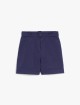 Темно-сині бермуди Weekend Max Mara з бавовни та льону: фото - Invogue