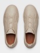 Бежеві снікерси Zegna з оленячої шкіри з еластичним шнуруванням: фото 4 - Invogue