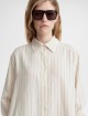 Рубашка цвета экрю TOTEME в полоску: фото 4 - Invogue