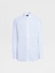 Біла сорочка ZEGNA бавовняна: фото - Invogue