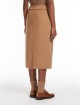 Темно-бежева спідниця-олівець Max Mara вовняна: фото 2 - Invogue