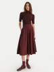 Бордовая юбка MARELLA : фото 1 - Invogue