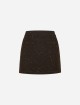 Коричнева спідниця THELAURENT з акрилу: фото - Invogue