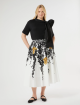 Юбка из поплина с принтом Marina Rinaldi: фото 1 - Invogue
