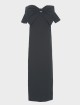 Чорна сукня PUSHBUTTON: фото - Invogue