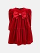 Червона сукня MONNALISA з бантом: фото - Invogue
