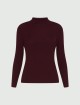 Бордовый свитер MARELLA: фото - Invogue
