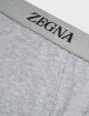 Серые трусы-брифы ZEGNA с логотипом: фото 1 - Invogue
