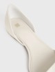 Білі туфлі TOTEME з лакованої шкіри: фото 4 - Invogue