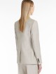 Бежевий двубортний жакет Max Mara з вовни з кишенями: фото 2 - Invogue