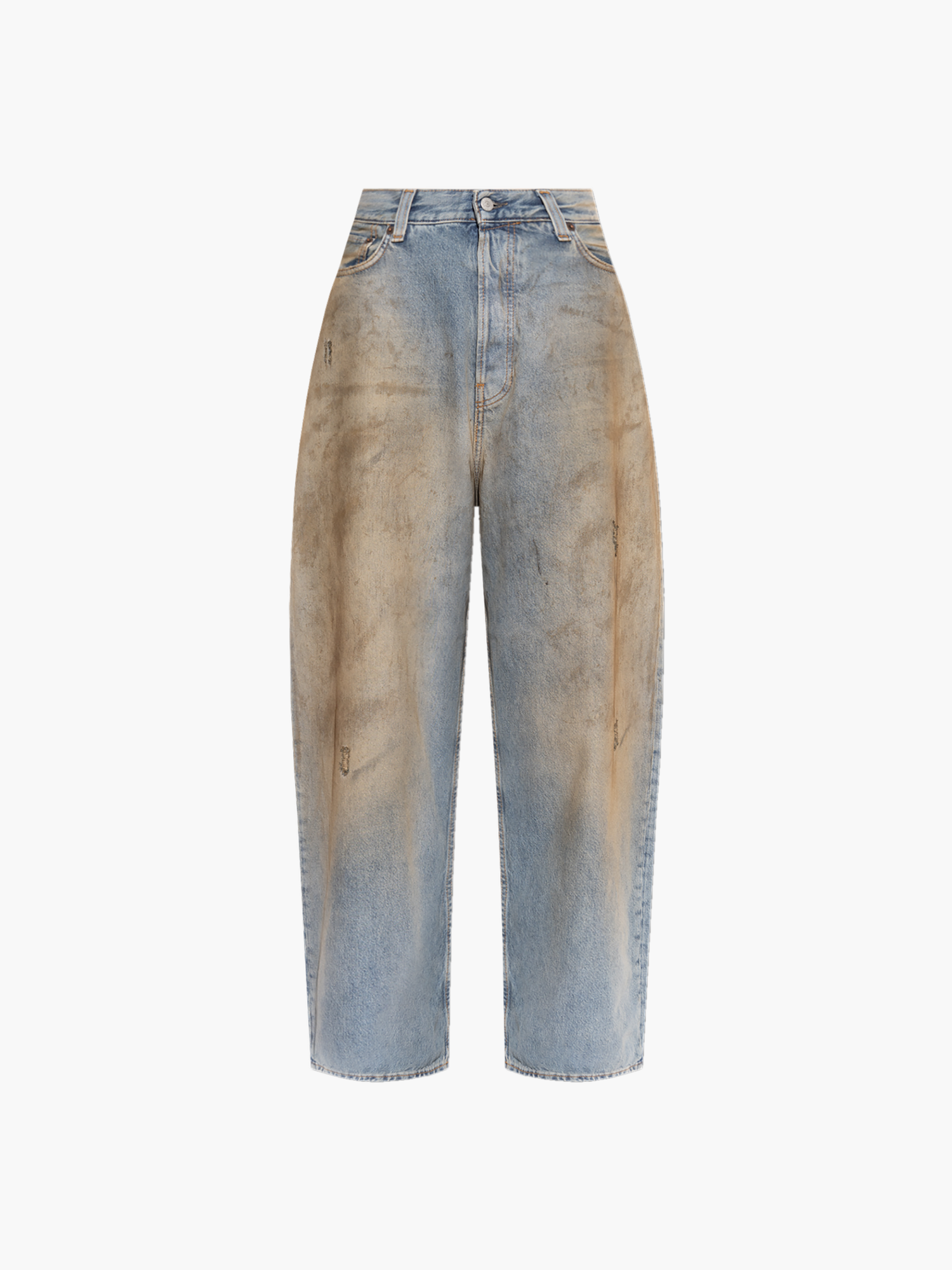 Голубые джинсы Acne Studios широкие - купить на Invogue — арт