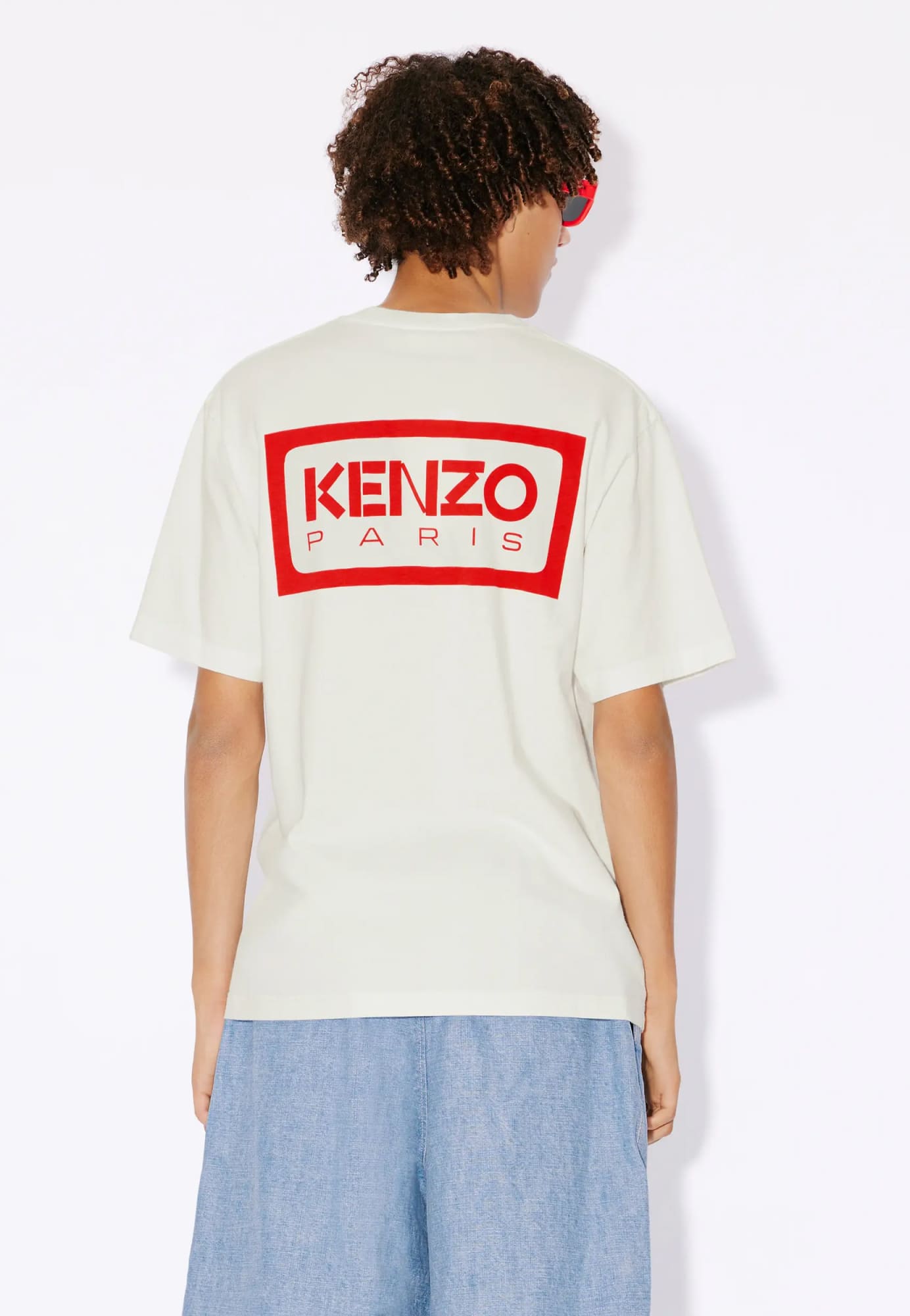 user_98c3d04a④ Белая футболка KENZO с принтом на спине - купить на Invogue