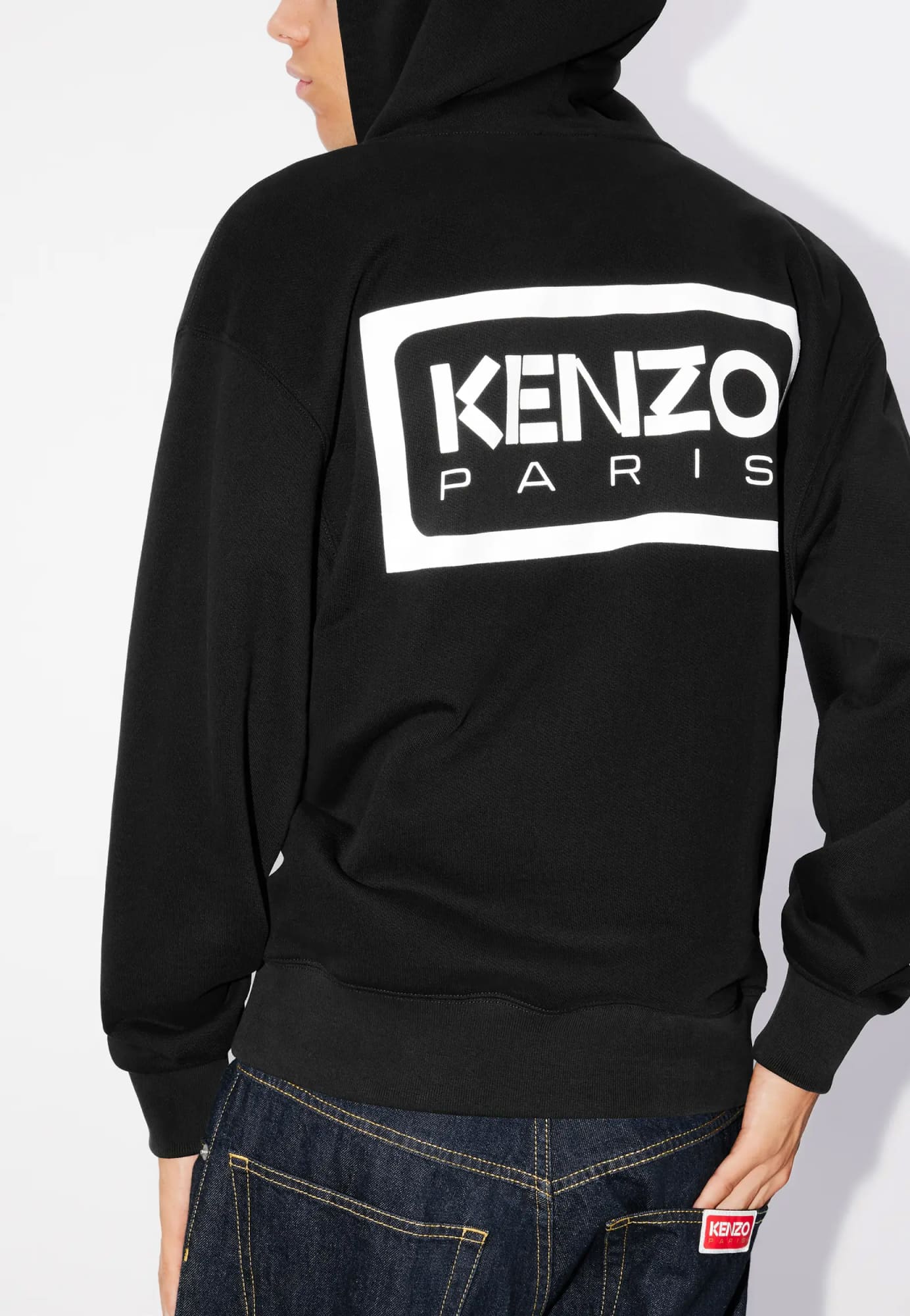 @HOMIE Черное худи KENZO с логотипом - купить на Invogue — арт