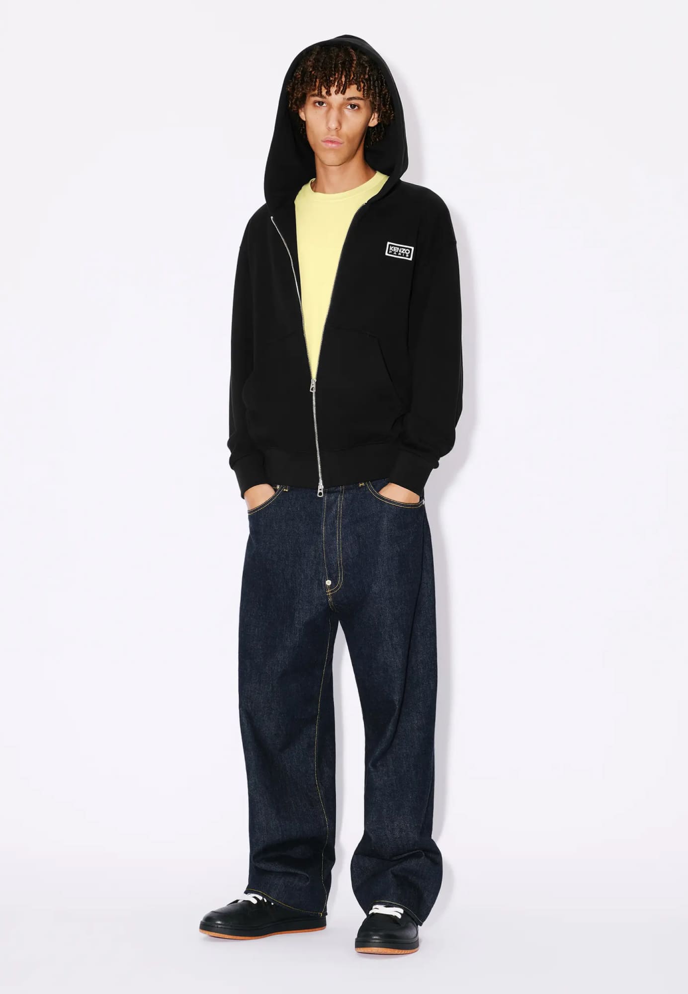 @HOMIE Черное худи KENZO с логотипом - купить на Invogue — арт