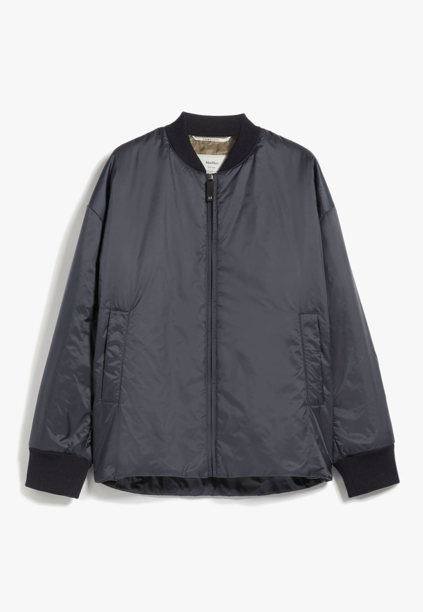 Темно-синяя куртка-бомбер MAX MARA - купить на Invogue — арт