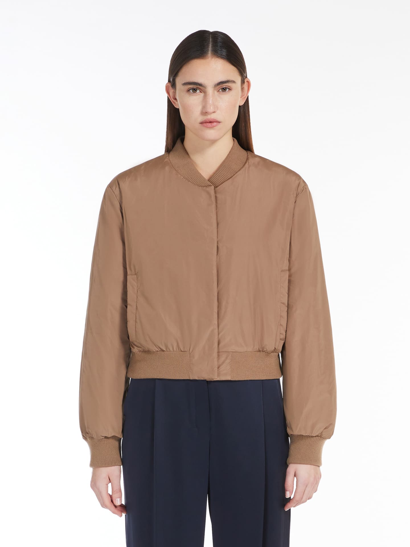 Карамельная куртка-бомбер Max Mara - купить на Invogue — арт Карамельная куртка-бомбер Max Mara - купить на Invogue — арт