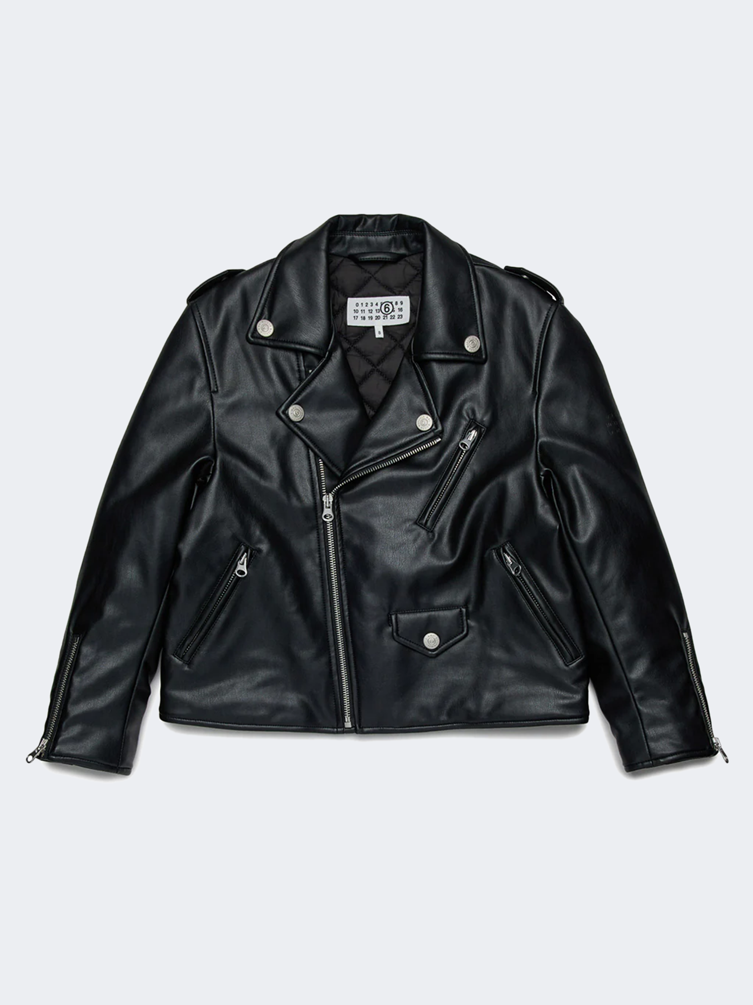 Чёрная куртка MM6 MAISON MARGIELA KIDS - купить на Invogue — арт