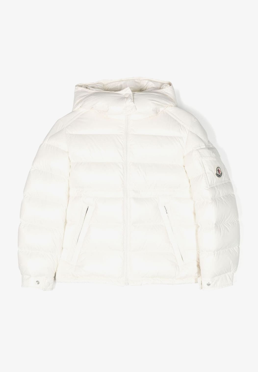 【MONCLER】 キッズ ハイブリット ジャケット 8y ホワイト MONCLER】 キッズ ハイブリット ジャケット 8y ホワイト MONCLER