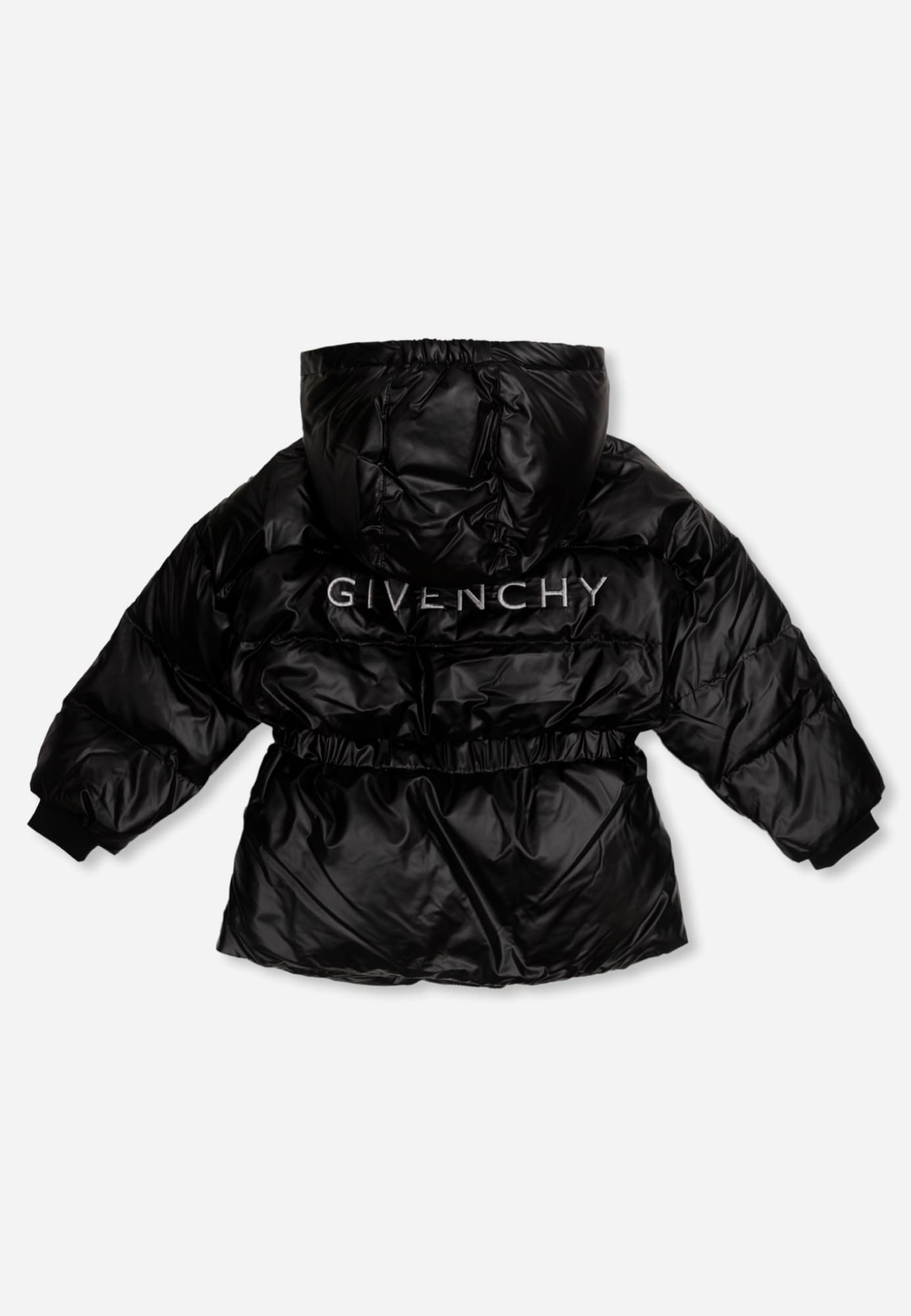 Черная куртка GIVENCHY KIDS с капюшоном - купить на Invogue — арт